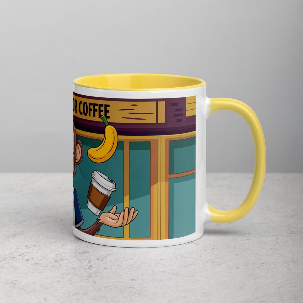 Go Bananas for Coffee Monkey Mug - Image 21