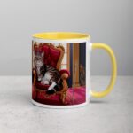 I Work Hard So My Cat Can Live Like Royalty Mug - Image 21