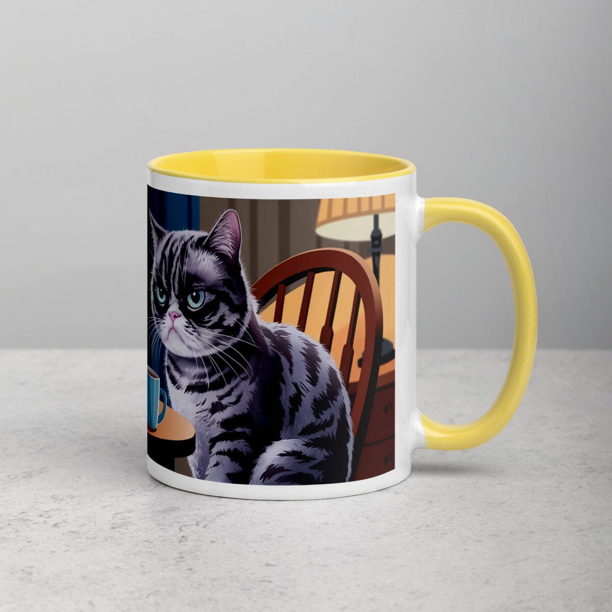 No Talkie Before Coffee Cat Mug - Image 21