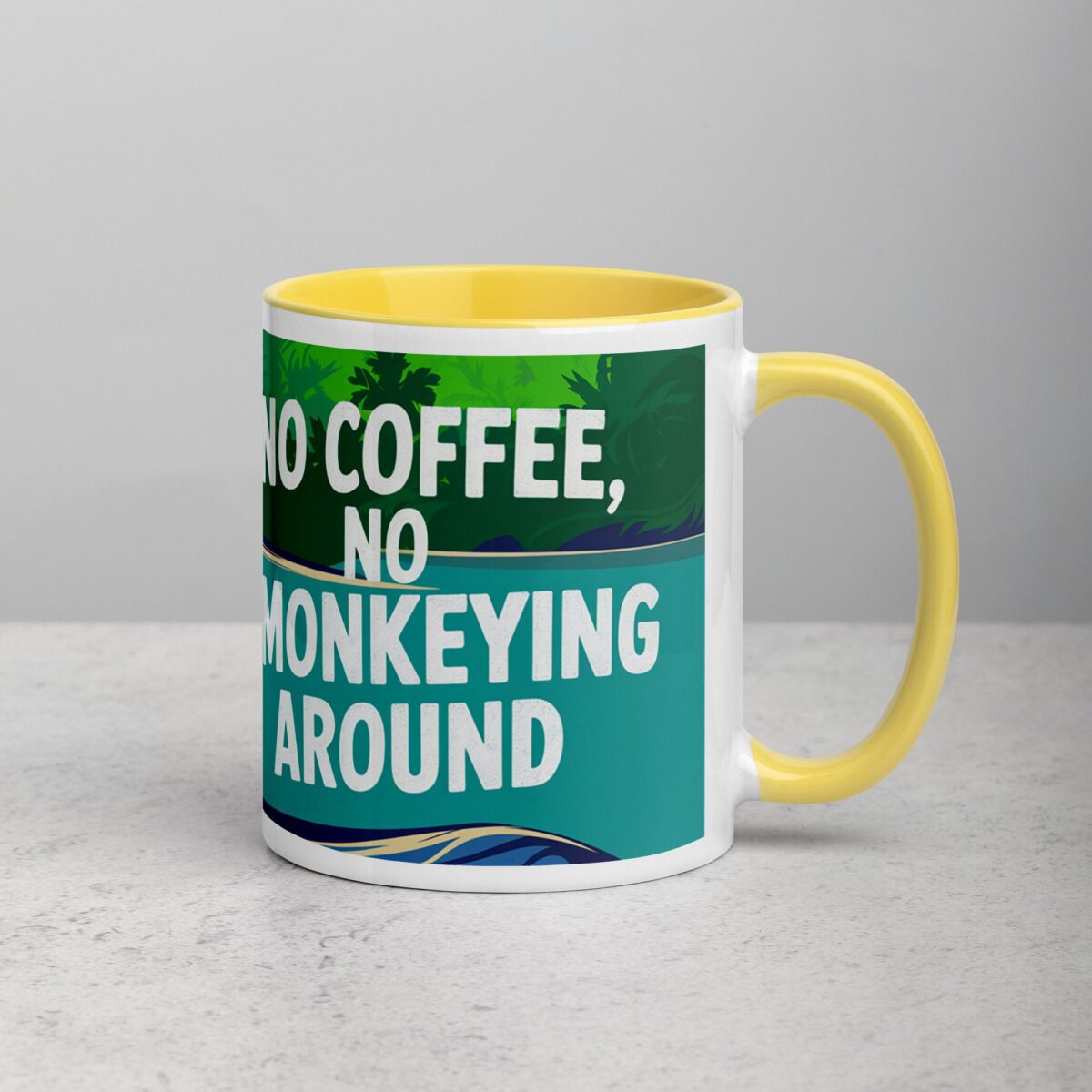 No Coffee, No Monkeying Around Mug - Image 21
