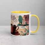 Time Spent with Cats and Coffee Is Never Wasted Mug - Image 21