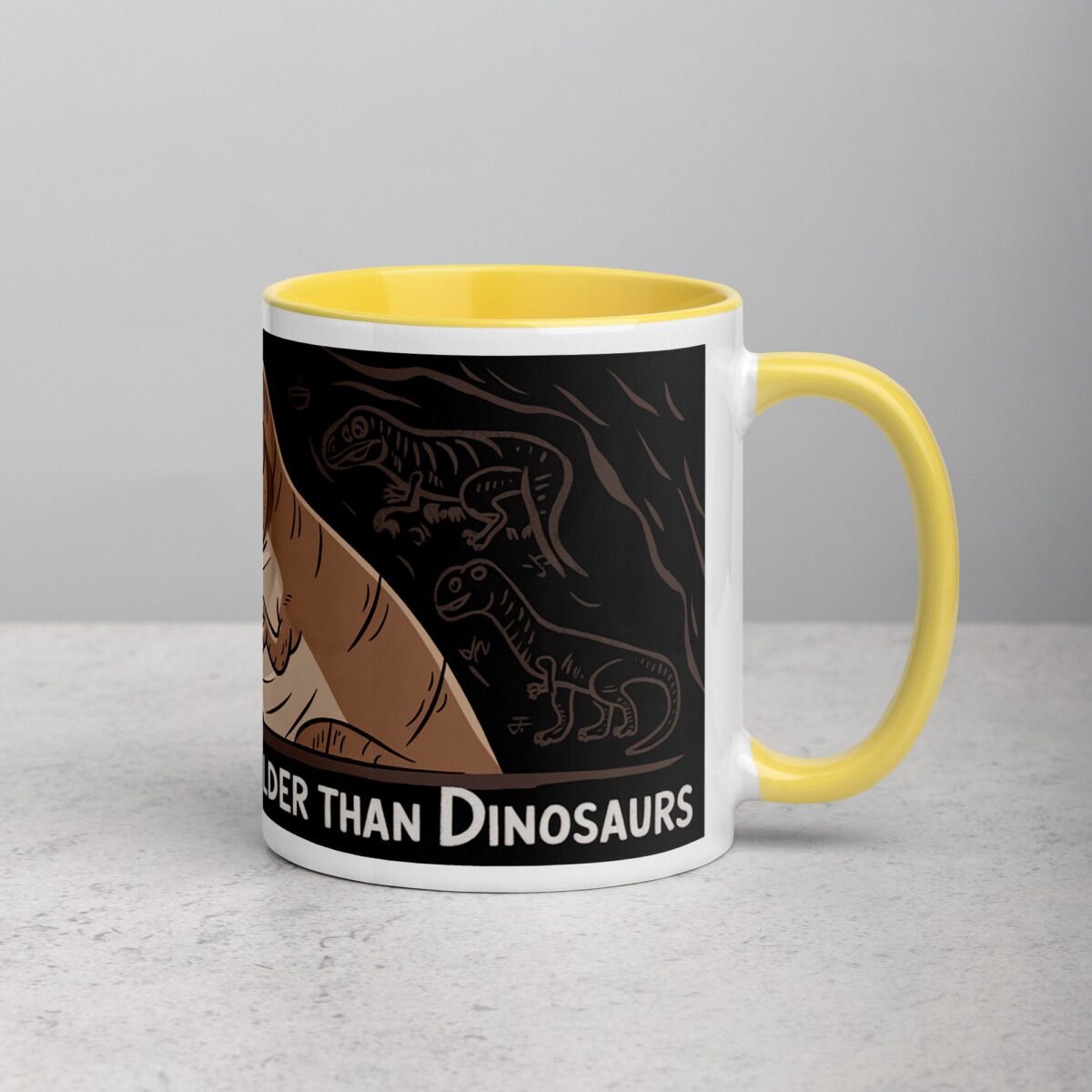 Coffee: The Only Thing Older Than Dinosaurs Mug - Image 21