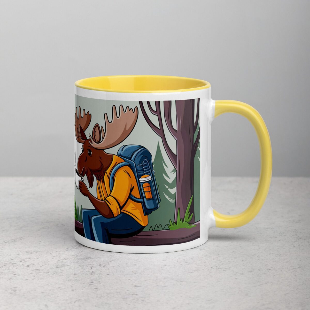 Adventure Awaits, But First Coffee Moose Mug - Image 21