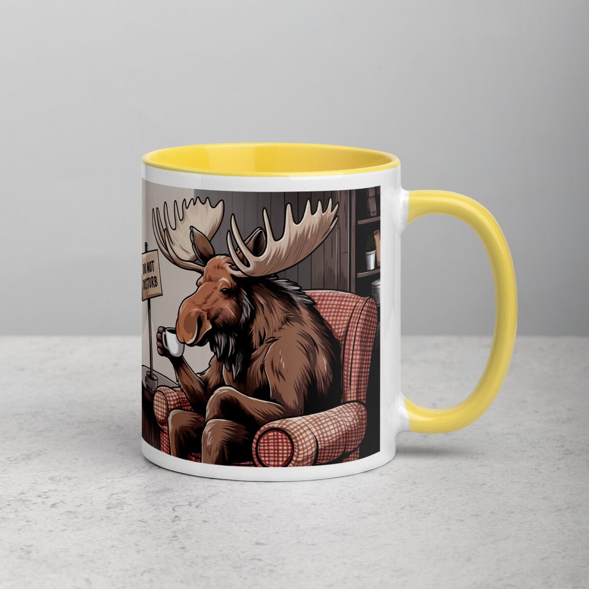 I’m Not Antler-Social, Just Caffeinating Moose Mug - Image 21