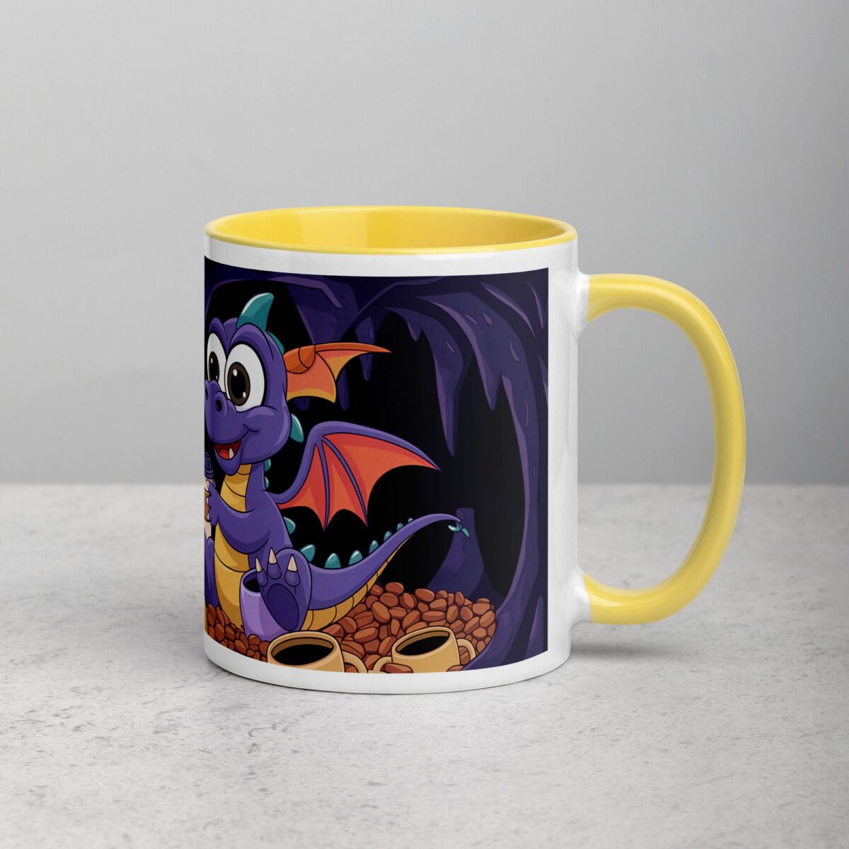 Dragons Love Coffee Too Mug - Image 21