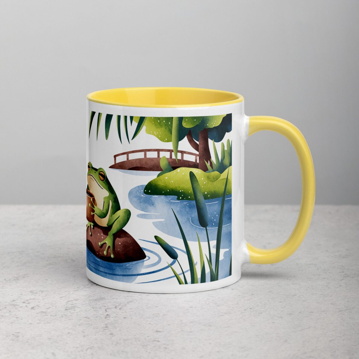 Pond Life, Coffee First Mug - Image 21