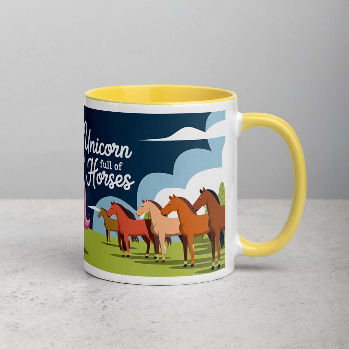 Be a Unicorn in a World Full of Horses Mug - Image 21