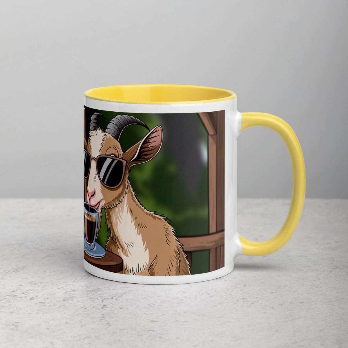 Espresso Yourself, Goat Style Coffee Mug - Image 21