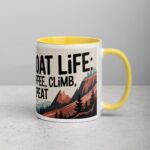 The Goat Life: Coffee, Climb, Repeat Mug - Image 21