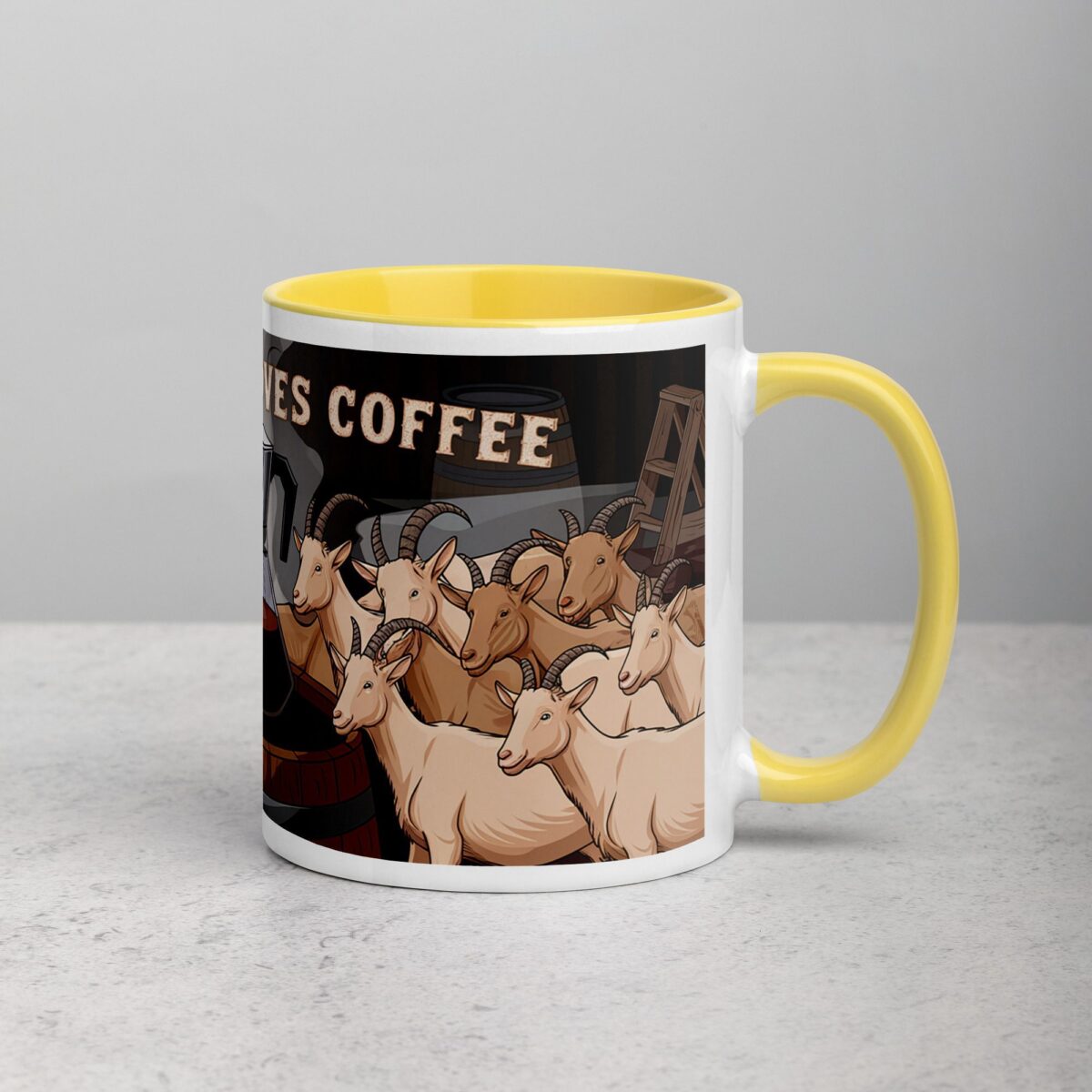 Goat Herd Loves Coffee Mug - Image 21