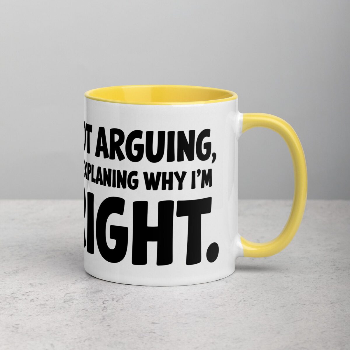 I’m Not Arguing, I’m Just Explaining Why I’m Right Boss Mug - Image 21