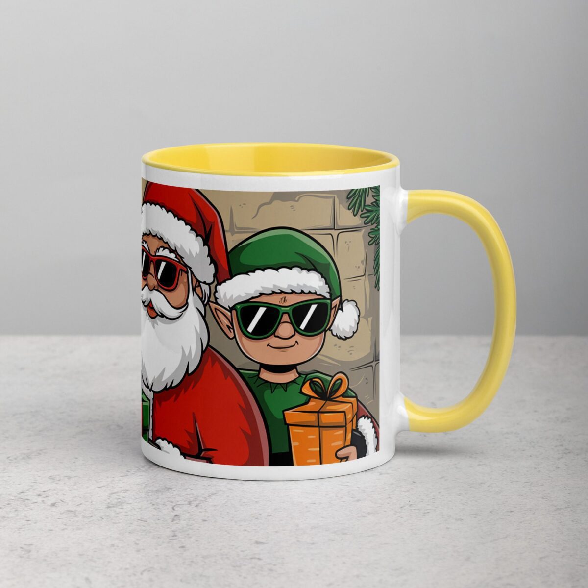 Gangsta Wrapper Christmas Santa Mug - Image 21