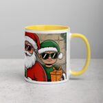 Gangsta Wrapper Christmas Santa Mug - Image 21