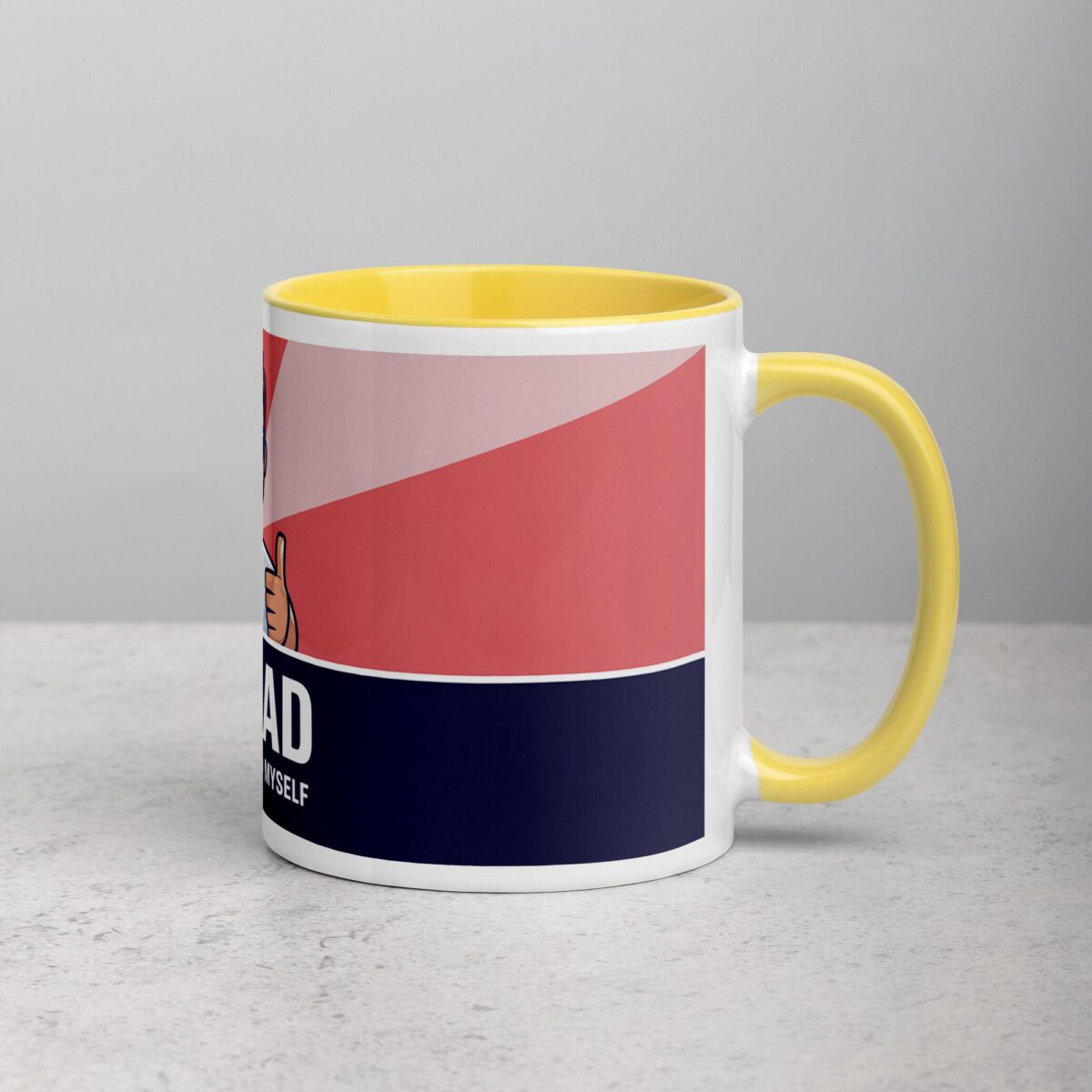 #1 Dad (According to Myself) Coffee Mug - Image 21