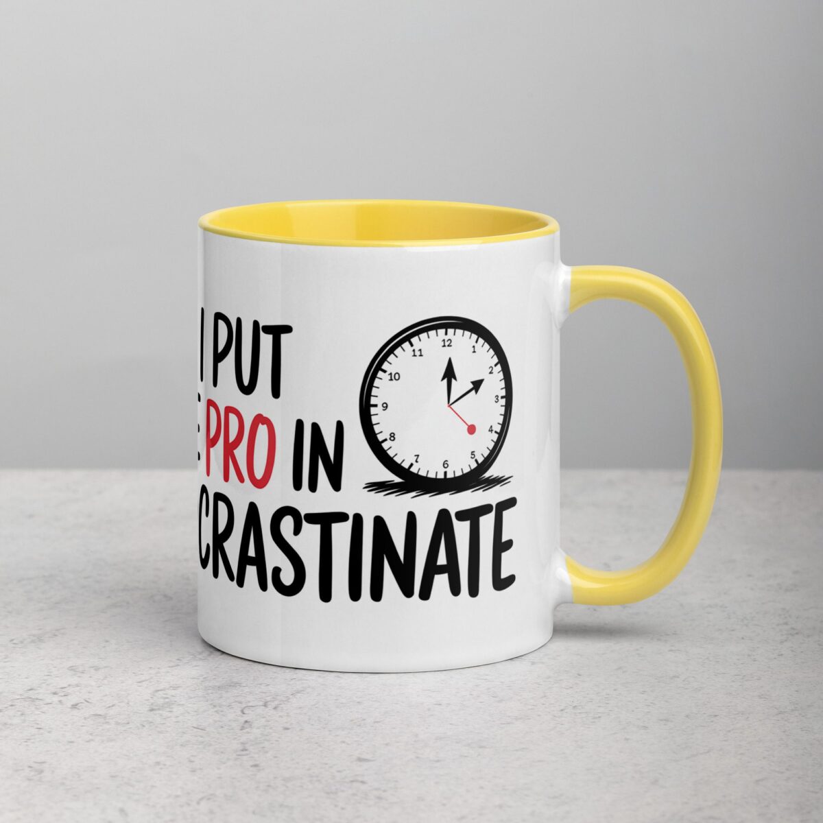 I Put the Pro in Procrastinate Dad Mug - Image 21