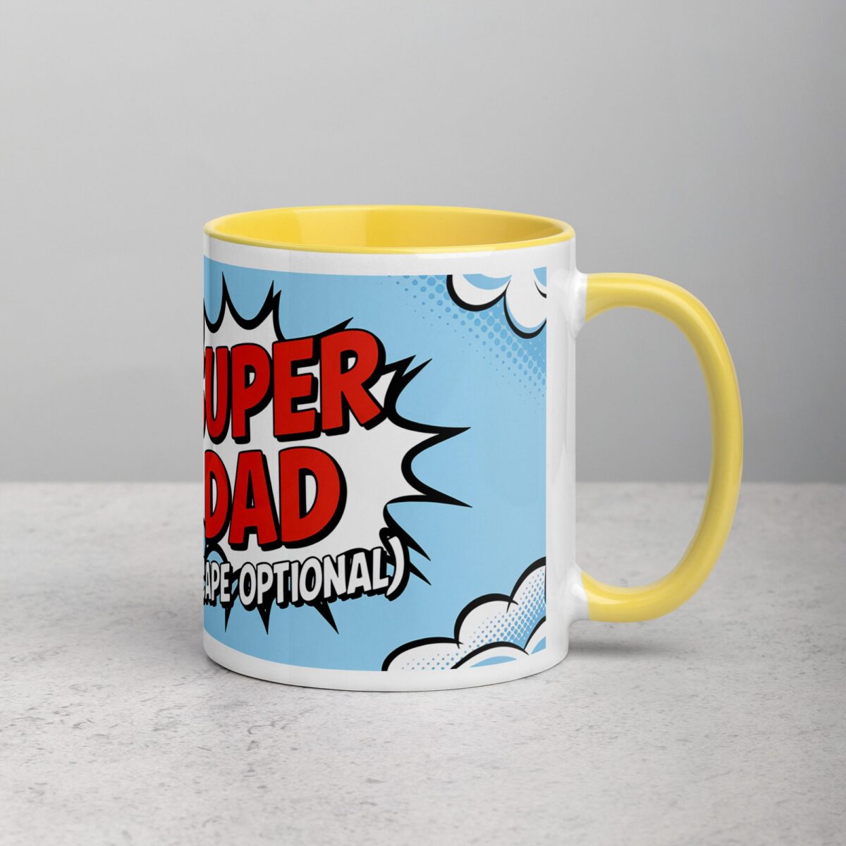 Super Dad Superhero Coffee Mug - Image 21