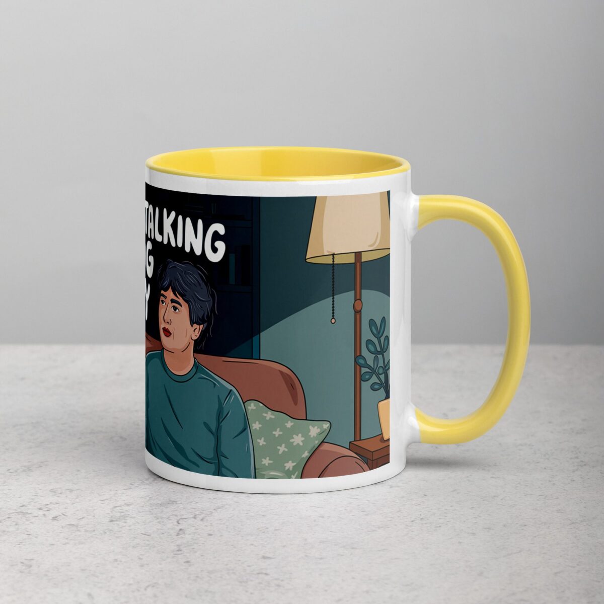 I’m Only Talking to My Dog Today Coffee Mug - Image 21