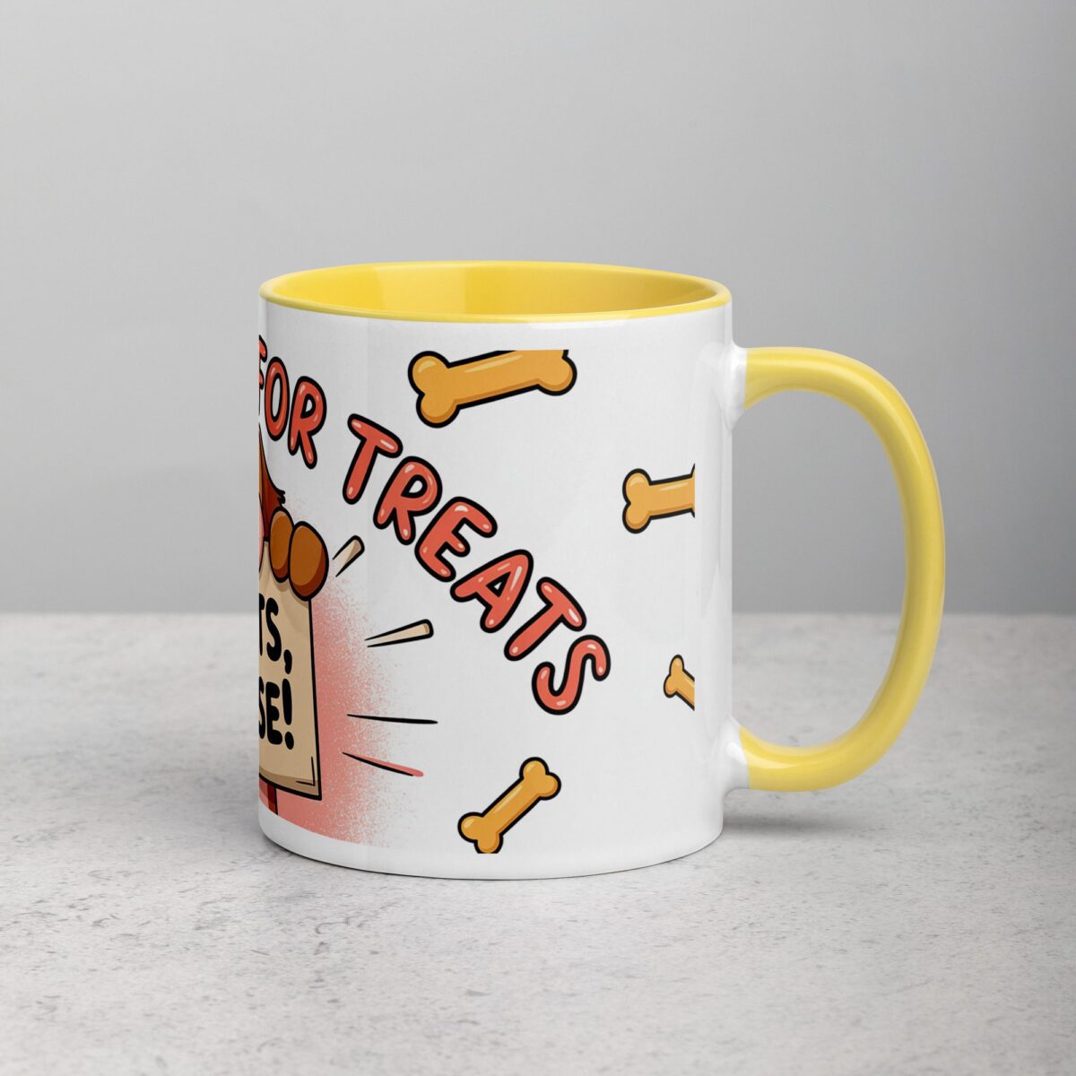 Will Work for Treats Dog Coffee Mug - Image 21