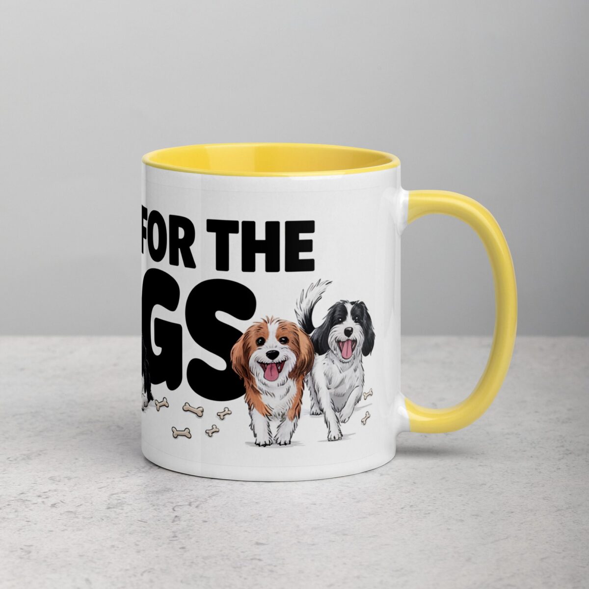 I’m Here for the Dogs Coffee Mug - Image 21