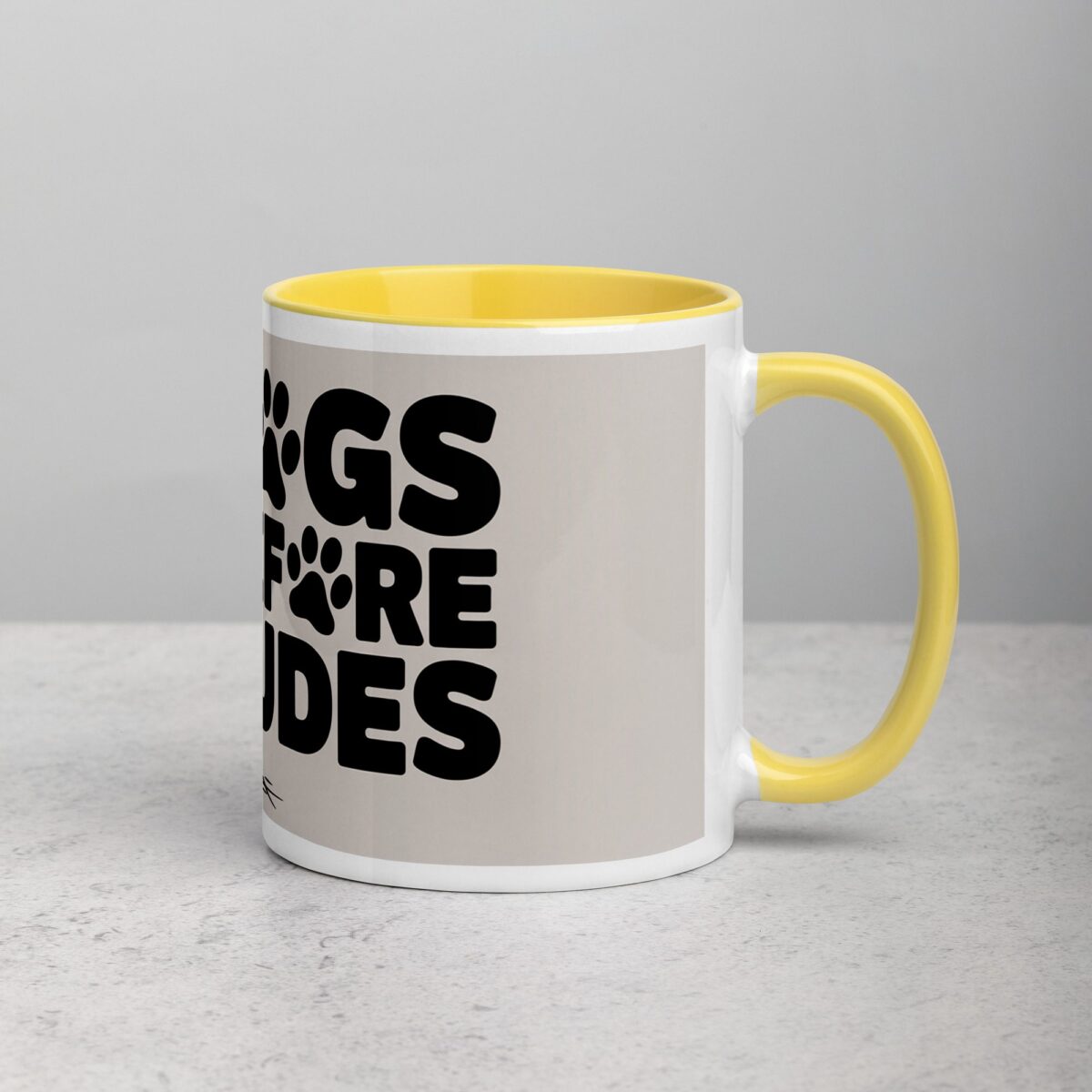 Dogs Before Dudes Coffee Mug & Tea Cup - Image 21