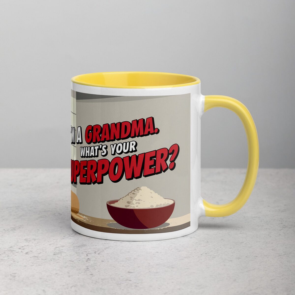 I’m a Grandma. What’s Your Superpower? Mug - Image 21