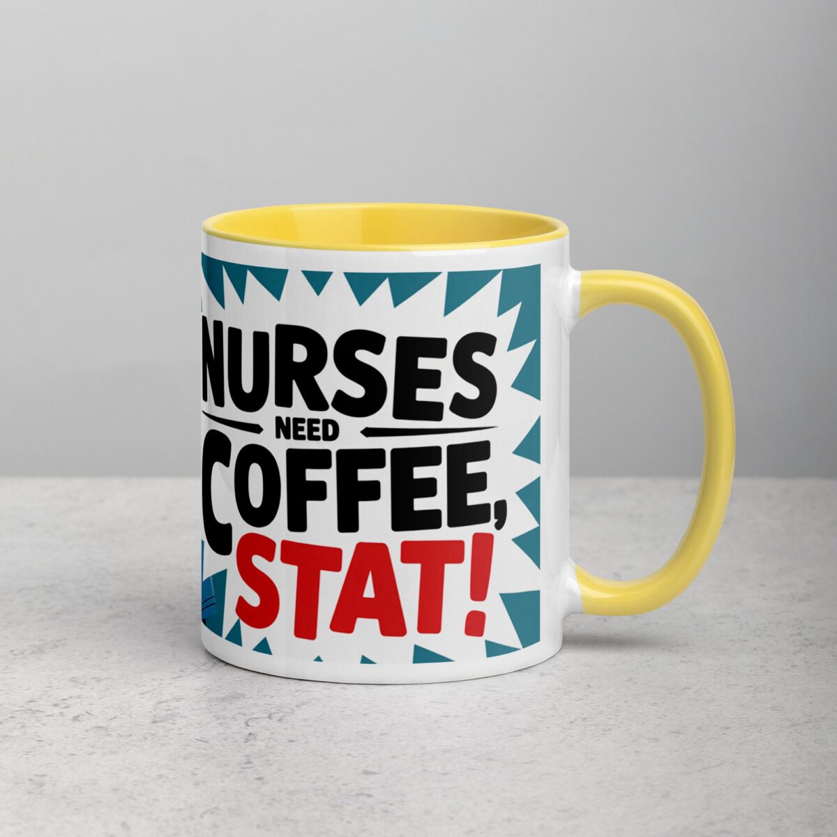 Nurses Need Coffee, Stat! Nurse Mug - Image 21