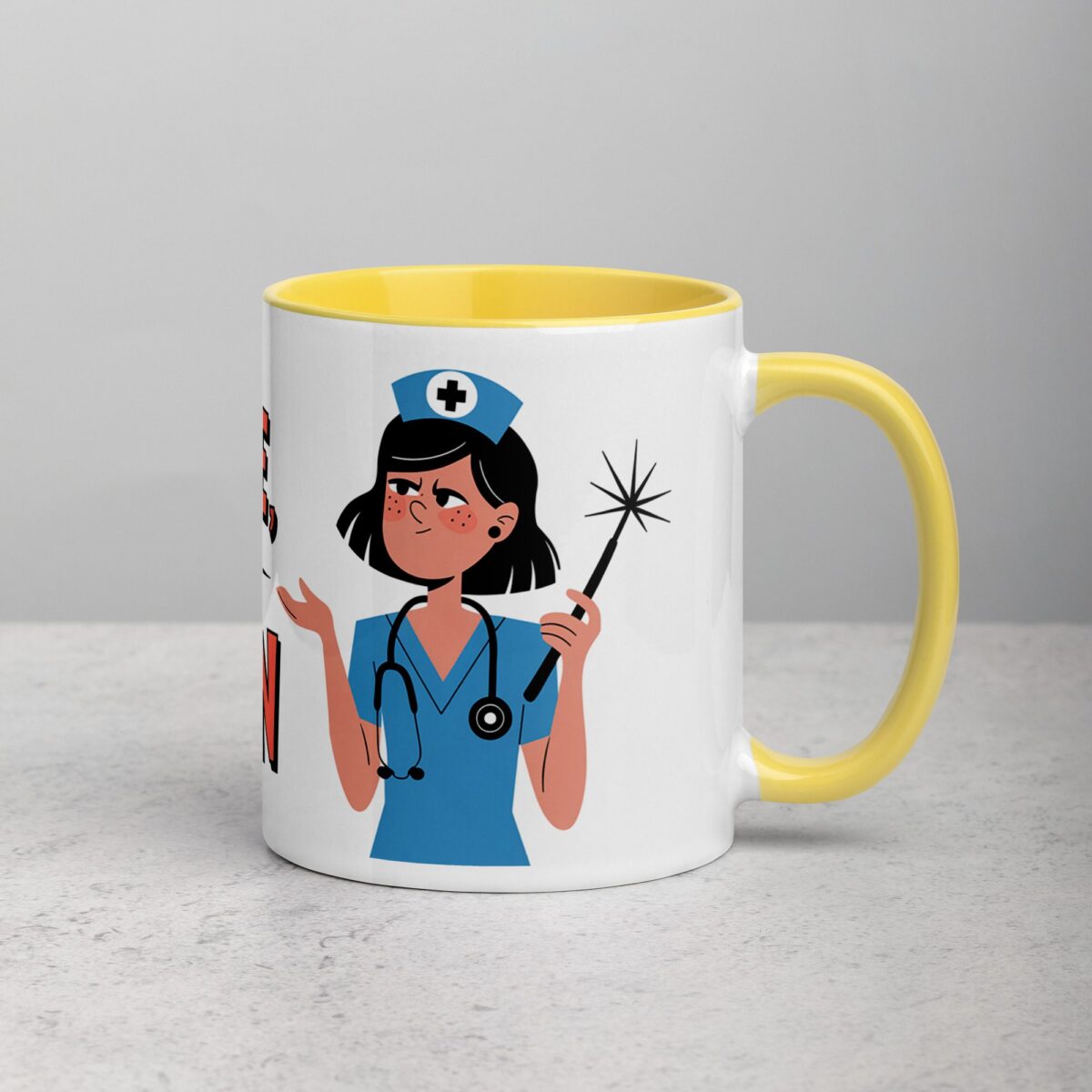 I’m a Nurse, Not a Magician Nurse Mug - Image 21