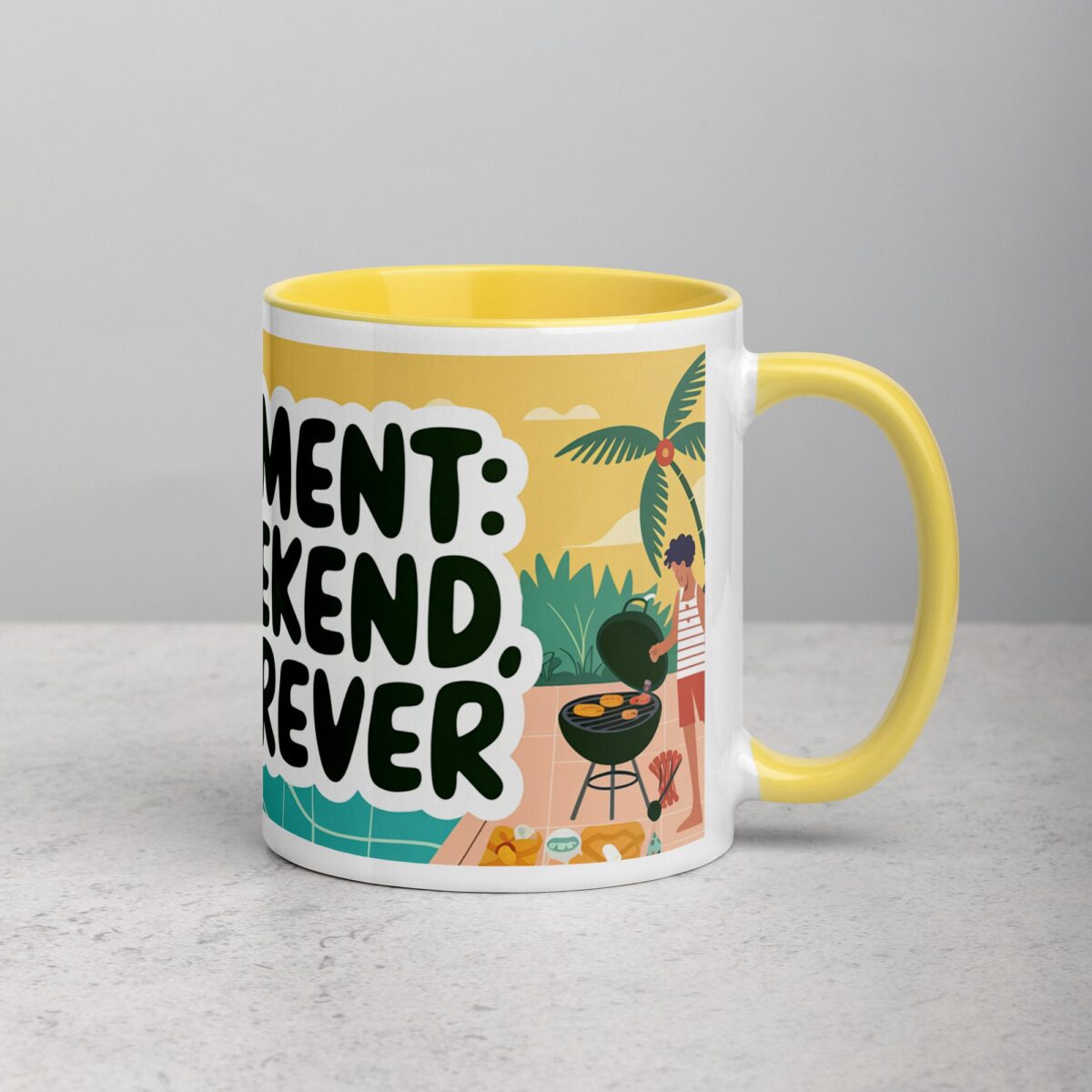 Retirement: The Weekend, But Forever Coffee Mug - Image 21