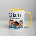 Uncle Duty: Professional Role Model (Sometimes) Coffee Mug - Image 21