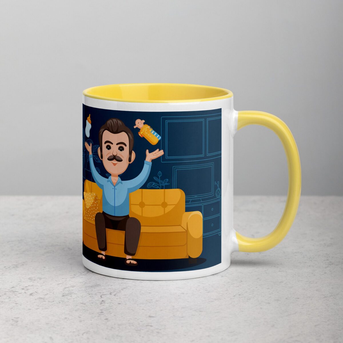 Uncle: The Legend, The Myth, The Babysitter Coffee Mug - Image 21
