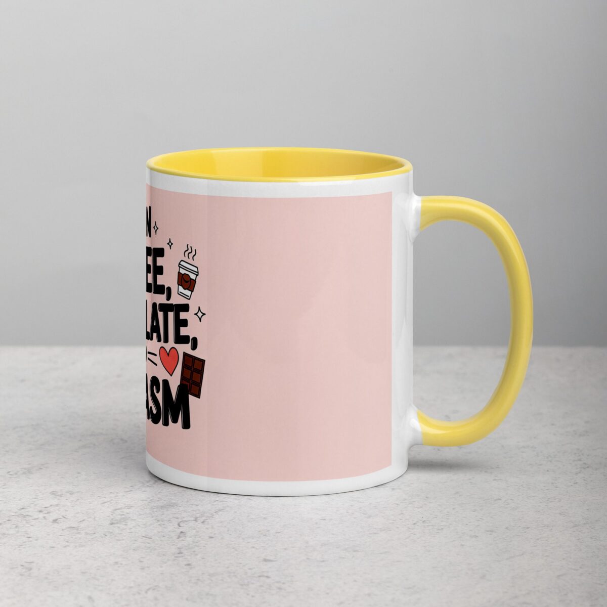 I Run on Coffee, Chocolate, and Sarcasm Coffee Mug - Image 21