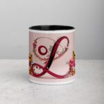 L - Letter Monogram Coffee Mug & Tea Cup