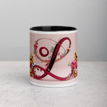 L - Letter Monogram Coffee Mug & Tea Cup