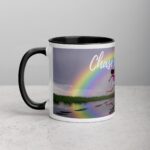 Chase Rainbows. Inspirational Mug - Image 2