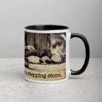 Failure is Not the End, It's a Stepping Stone. Inspirational Mug - Image 3