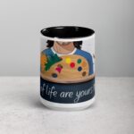 Colors of Life Are Yours to Paint. Inspirational Mugs - Image 4