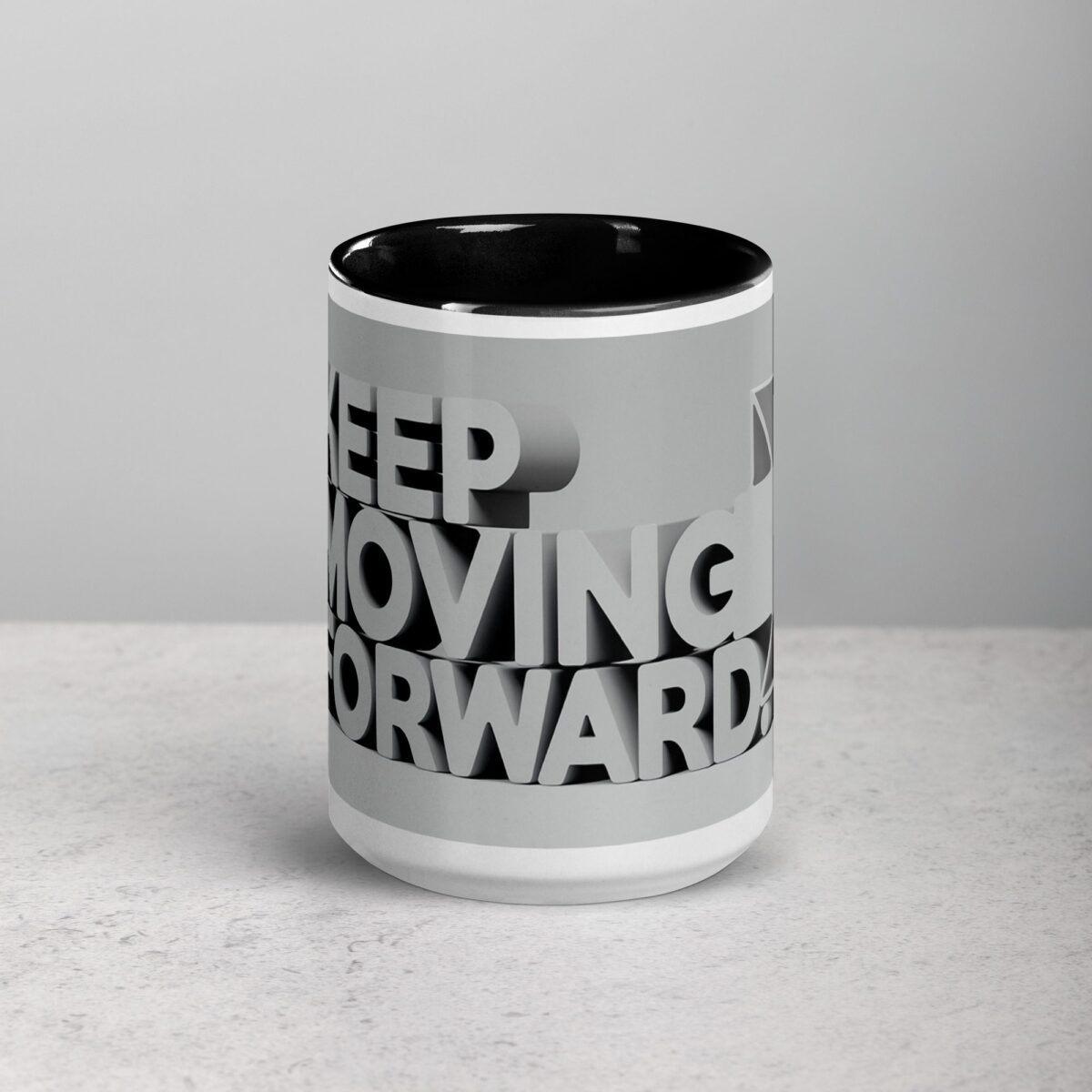 Keep Moving Forward. Inspirational Mug - Image 4