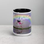 Chase Rainbows. Inspirational Mug - Image 4