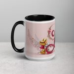 L - Letter Monogram Coffee Mug & Tea Cup - Image 5
