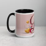 D - Letter Monogram Coffee Mug & Tea Cup - Image 5