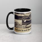 Failure is Not the End, It's a Stepping Stone. Inspirational Mug - Image 5