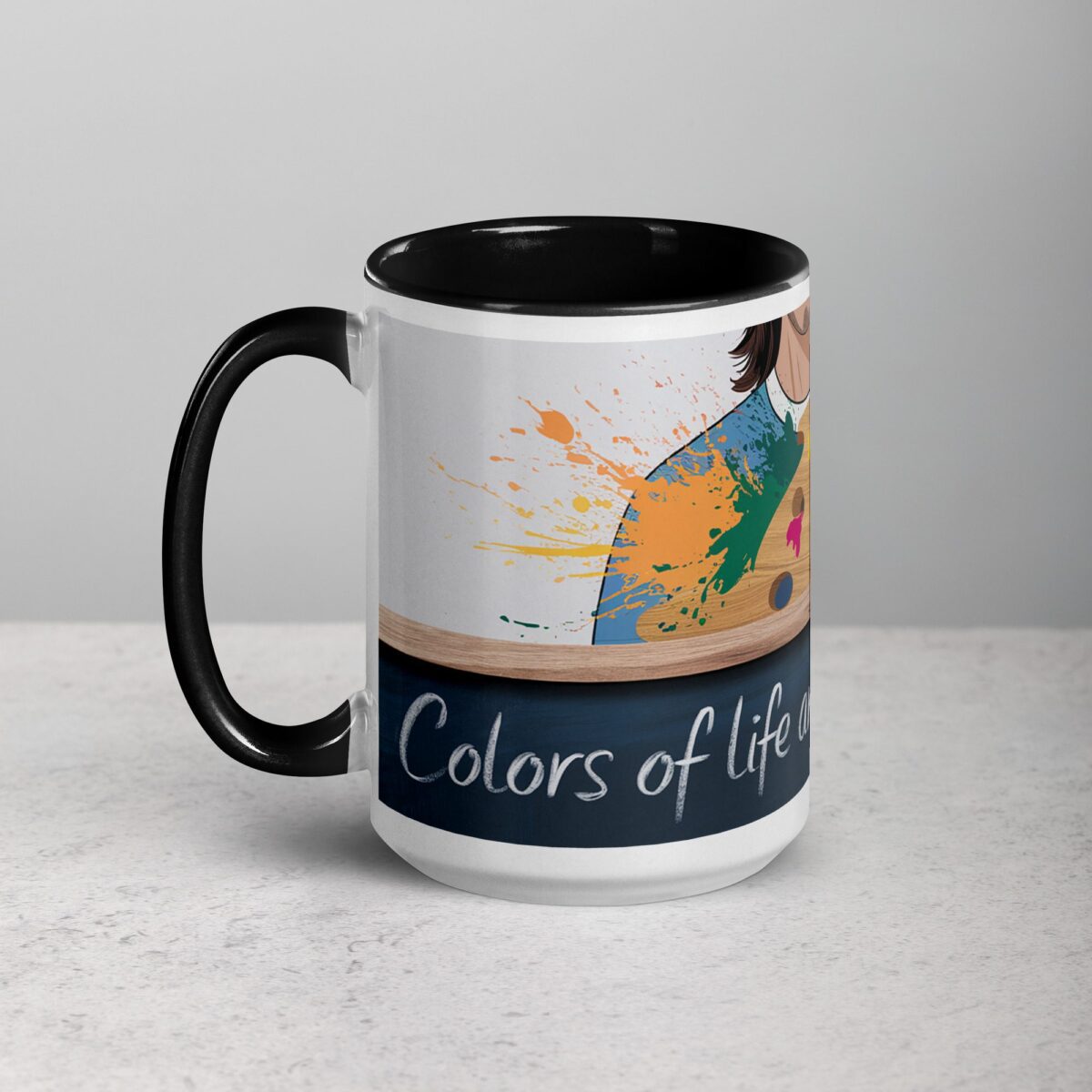 Colors of Life Are Yours to Paint. Inspirational Mugs - Image 5