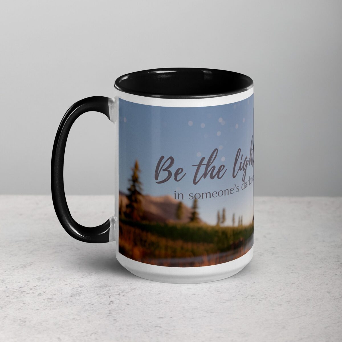 Be the Light in Someone’s Darkness. Inspirational Mug - Image 5