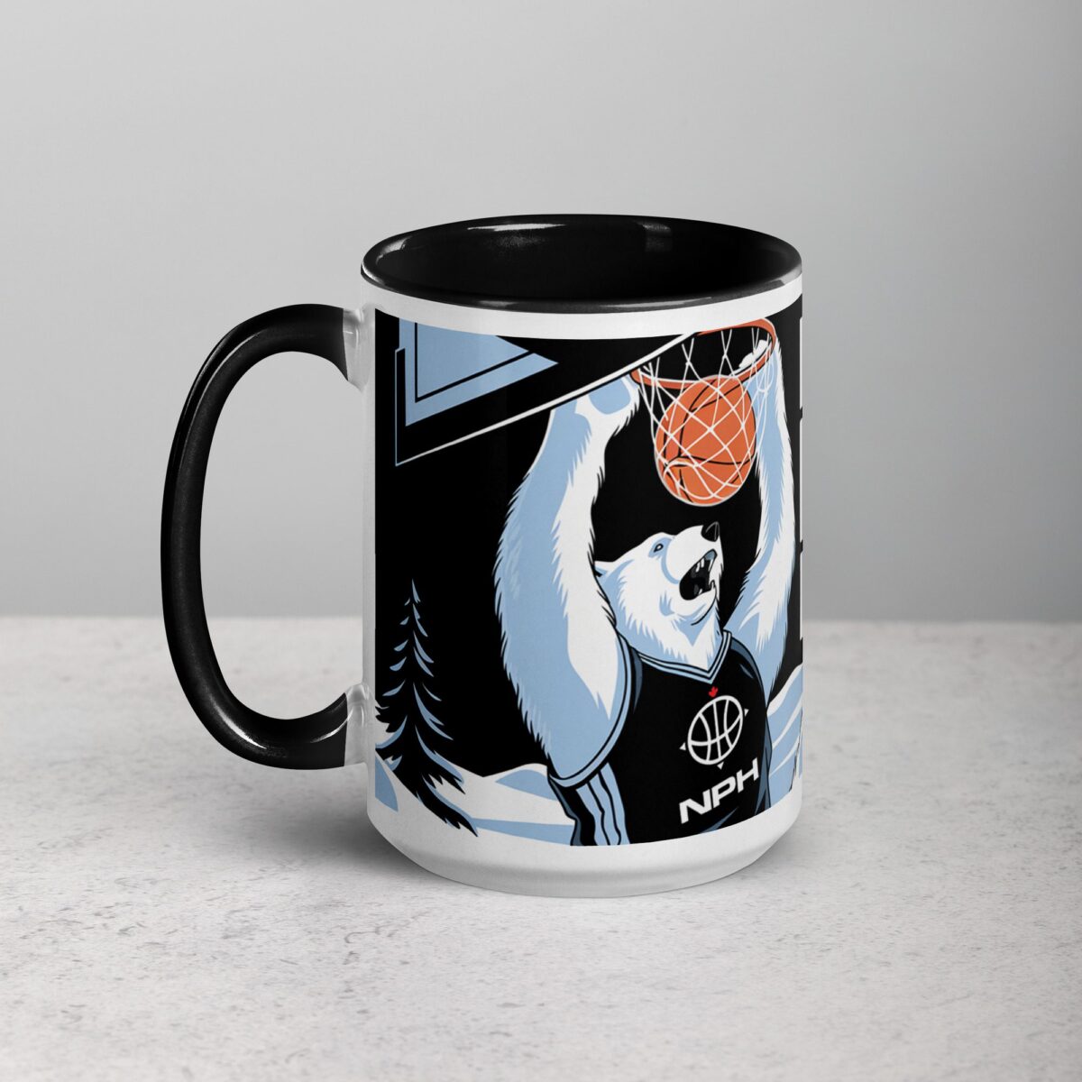 North Pole Hoops Limited Edition Basketball Mug - Image 5