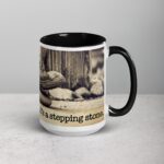 Failure is Not the End, It's a Stepping Stone. Inspirational Mug - Image 6