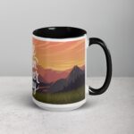 Rise with the Sun, Conquer the Day. Inspirational Mug - Image 6