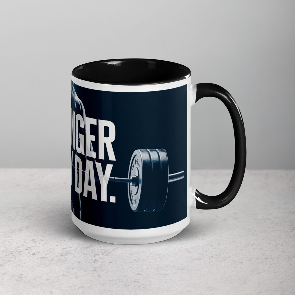 Stronger Every Day. Inspirational Coffee Mug - Image 6