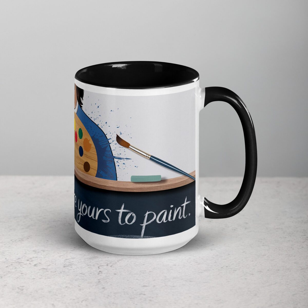 Colors of Life Are Yours to Paint. Inspirational Mugs - Image 6