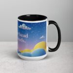 Keep Your Head in the Clouds. Inspirational Mug - Image 6