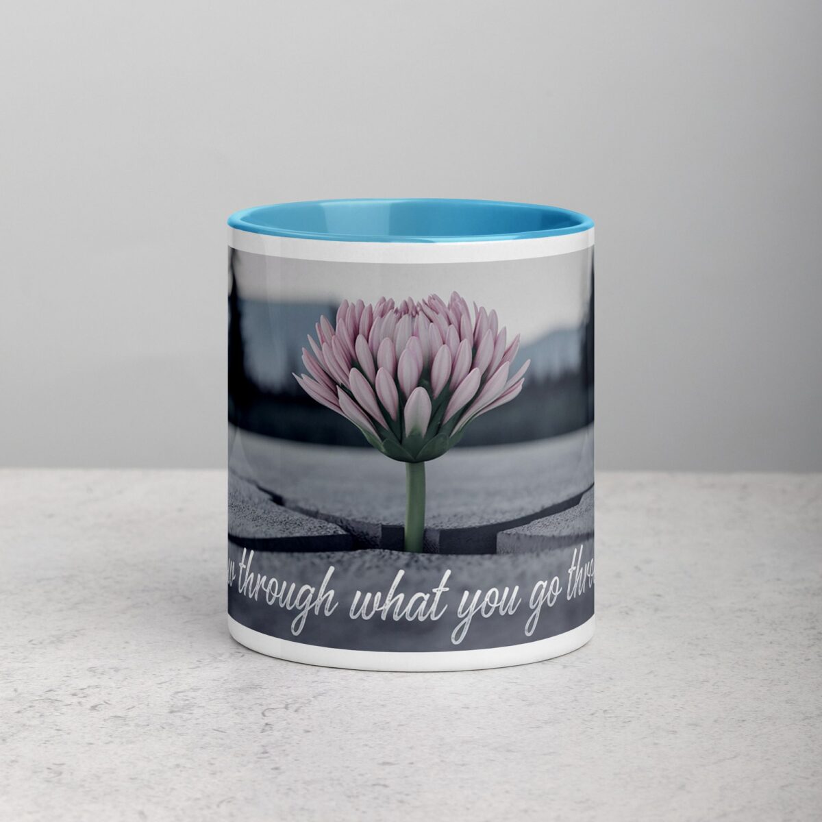 Grow Through What You Go Through. Inspirational Mugs - Image 13